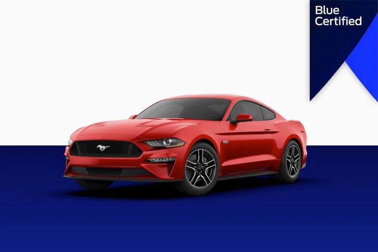 Red vehicle - Blue Certified 